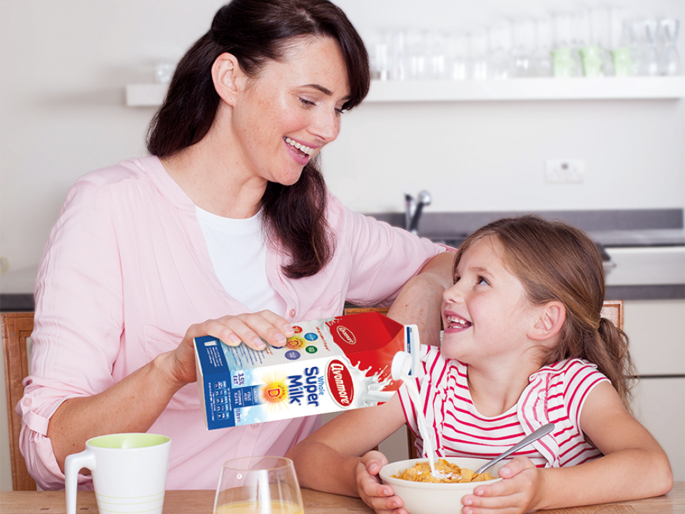 Consumer having avonmore milk color images